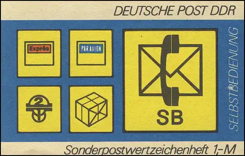 SMHD 11 ad SB-Postsymbole - postfrisch