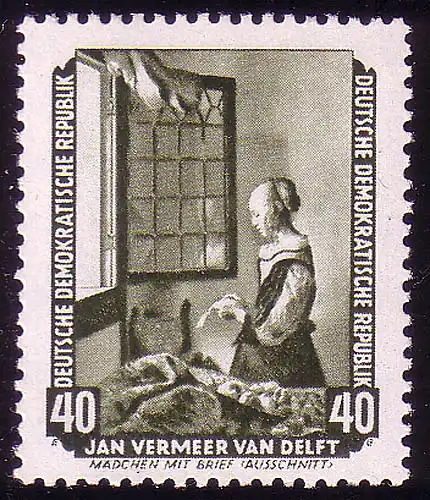 508 Gemälde 40 Pf van Delft **