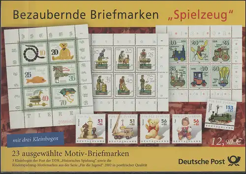 Bezaubernde Briefmarken: Spielzeug **