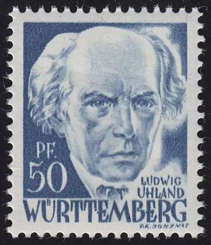 Württemberg 24y Freimarke 50 Pf. **