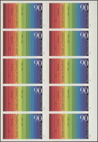 FB 23 Fraunhofer, Folienblatt 10x2929, **