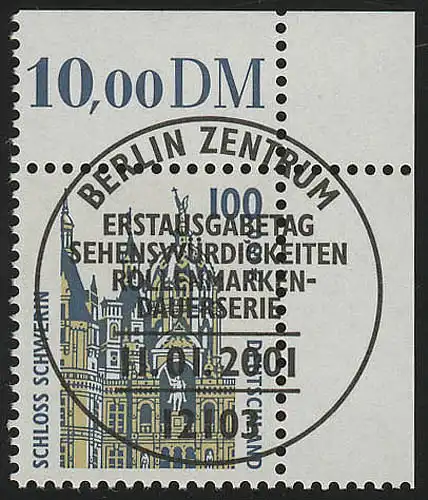 2156 SWK 100 Pf/0,51  Ecke or ESST Berlin