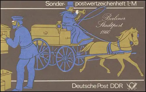 SMHD 14 Postzustellung mit PLF 2891I, Feld 37, postfrisch