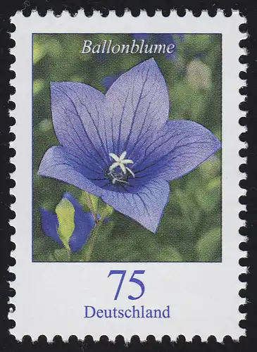 2835 fleurs 75 cents de rouleau 2000 avec numéro GERADER **