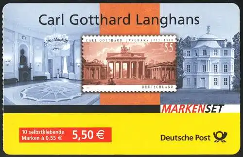 70 MH C.G. Langhans - Type I großer Abstand, senkrechte Schnittmarkierung, **