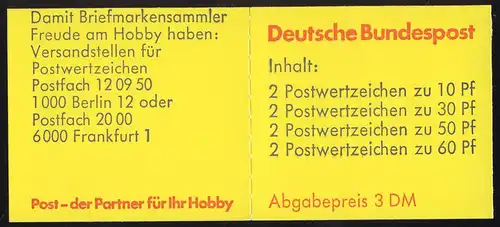 23b-b MH BuS 1980 - 4. Deckelseite: Blaudruck stark nach oben verschoben, **