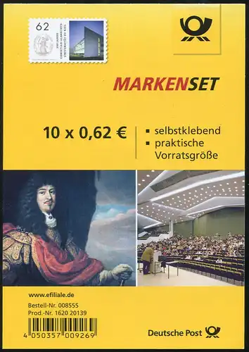 FB 48 Université de Kiel, feuille de 10x 3155 **