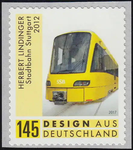 3363 Stadtbahn selbstklebend mit GERADER Nummer **