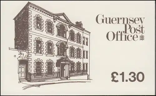 Guernsey Markenheftchen 19 Münzen Constables' Office 1983, **