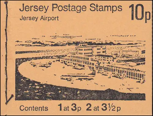 Jersey Carnets de marque 0-11, Aéroport de Jérseya, **