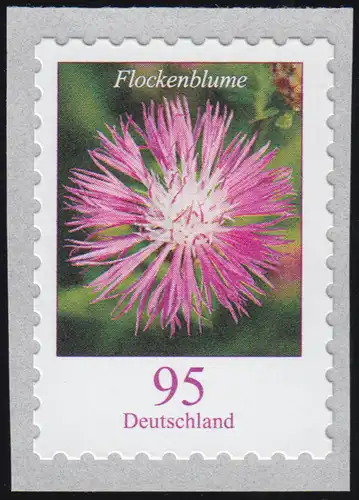 3483 Flockenblume 95 Cent sk mit UNGERADER Nummer **