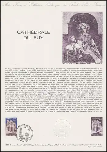 Collection Historique: Cathédrale du Puy / Catherine du puy 30.5.1981
