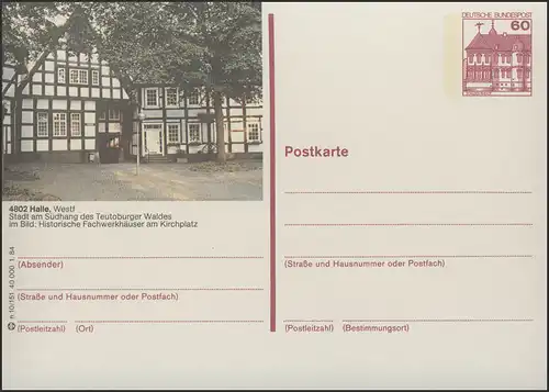 P138-n10/151 4802 Halle/Westfalen, Kirchplatz ** post-fraîchissement