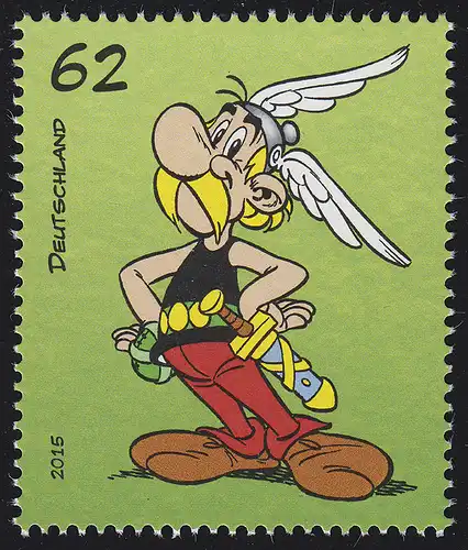 3176 Astérix 62 centimes de bloc 80 Asterrix - tous les jours du village **