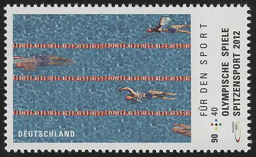 2925 Sporthilfe Schwimmen Sommerolympiade London **