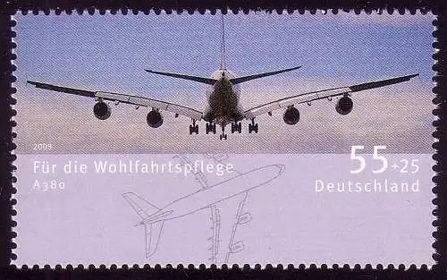 2671 Wofa Luftfahrzeuge 55+25 C Airbus A380 **