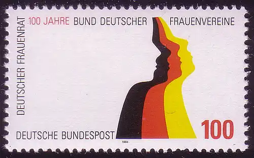 1723 Deutscher Frauenverein ** postfrisch