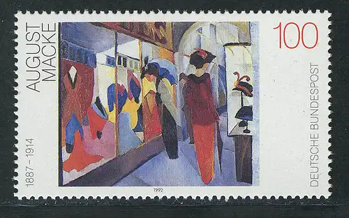 1618 Deutsche Malerei 100 Pf Macke **