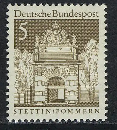 489 Bauwerke 5 Pf Berliner Tor **