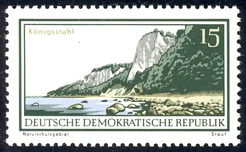 1180 Landschaftsschutzgebiete Rügen 15 Pf **