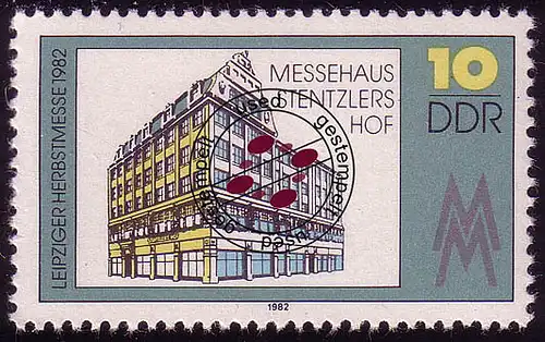 2733 Leipziger Herbstmesse 10 Pf 1982 O