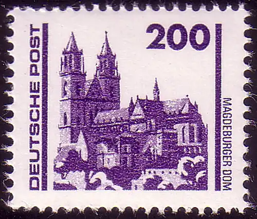3351 Bauwerke und Denkmäler 200 Pf Dom Magdeburg **