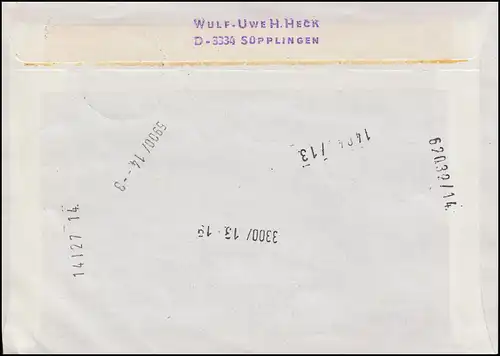 536AI Bus dans la ligne de 5 MeF lettre d'urgence Eil INTRODUCTION Königslutter/Elm 13.5.77