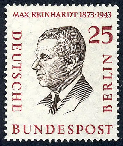 169 Männer der Geschichte 25 Pf Max Reinhardt **