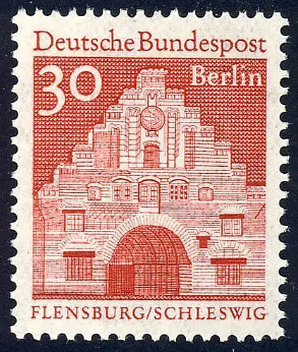 275 Bâtiments allemands 30 Pf Porte du nord rose **