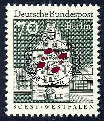 279 Deutsche Bauwerke 70 Pf Osthofentor O