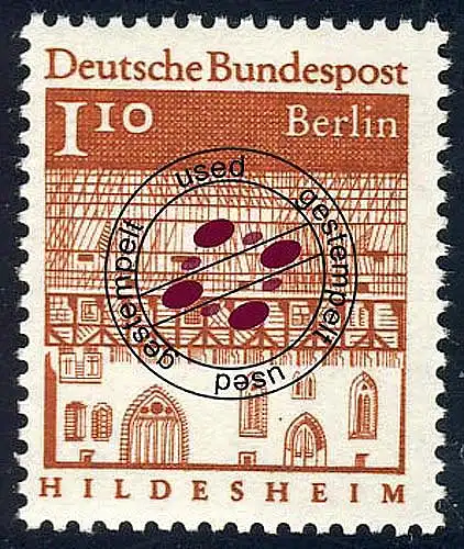 283 Deutsche Bauwerke 1,10 DM Trinitatishospital O