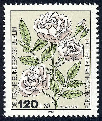 683 Rose de jardin de bienfaisance 120+60 Pf **