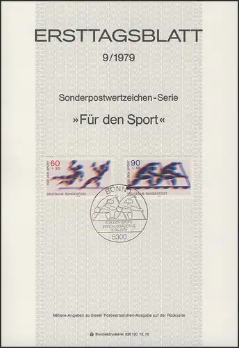ETB 09/1979 Sporthilfe: Handball und Zweier-Canadier