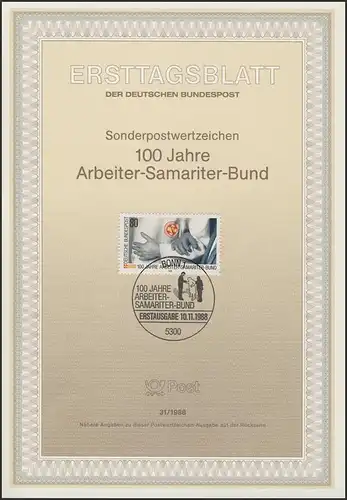 ETB 31/1988 Arbeiter-Samariter-Bund