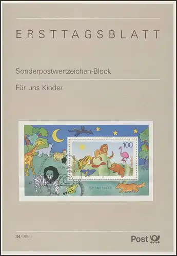 ETB 34/1995 - Block: Kinder, Tierversammlung