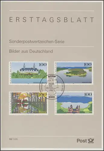 ETB 10/1996 - Bilder Deutschlands: Thüringen, Spreewald