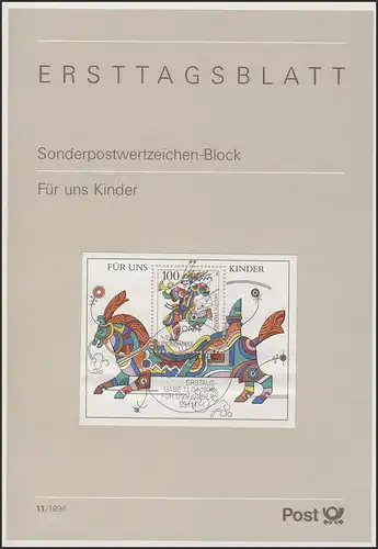 ETB 11/1996 - Block: Kinder, Postbote