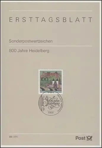 ETB 22/1996 -  Heidelberg