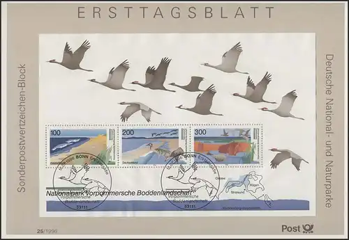 ETB 25/1996 - Block: National-, Naturpark Boddenlandschaft / Vorpommern