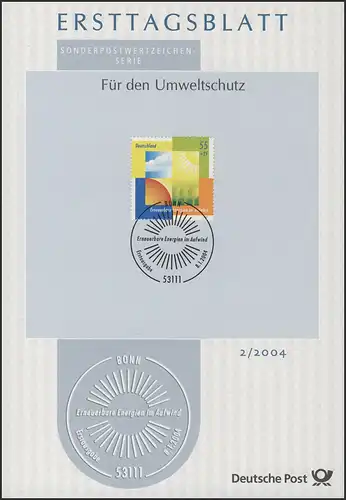 ETB 02/2004 - Für den Umweltschutz, Erneuerbare Energien