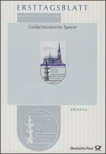 ETB 28/2004 - Gedächtniskirche Speyer