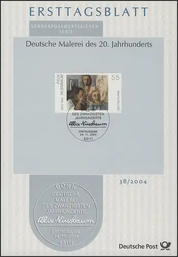 ETB 38/2004 Felix Nussbaum, Maler