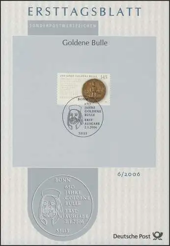 ETB 06/2006 Goldene Bulle