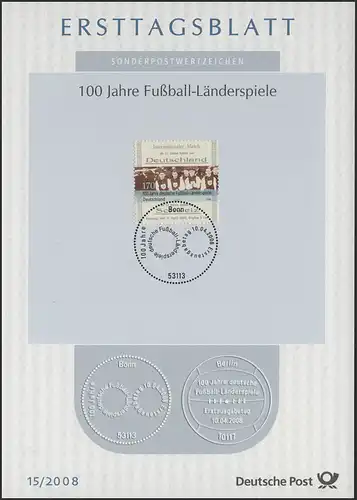 ETB 15/2008 Fußball - Länderspiele