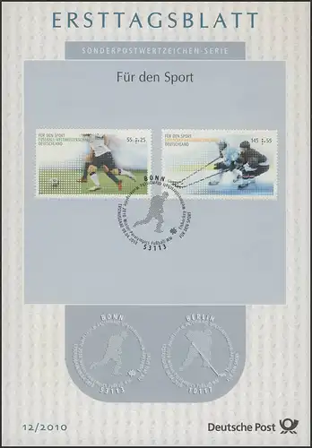 ETB 12/2010 Sport, Coupe du monde de football, Hockey World