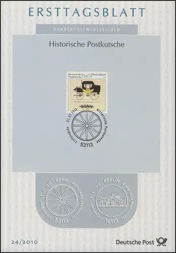 ETB 24/2010 Historische Postkutsche