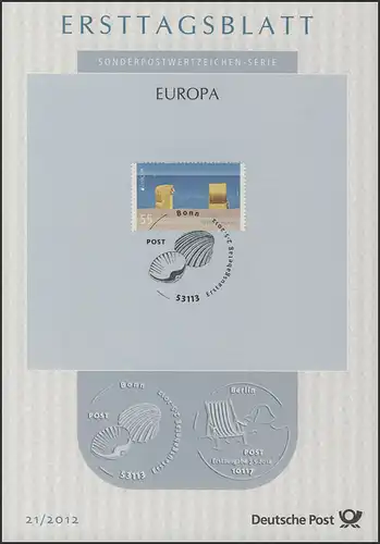 ETB 21/2012 Europa, Sommerferien