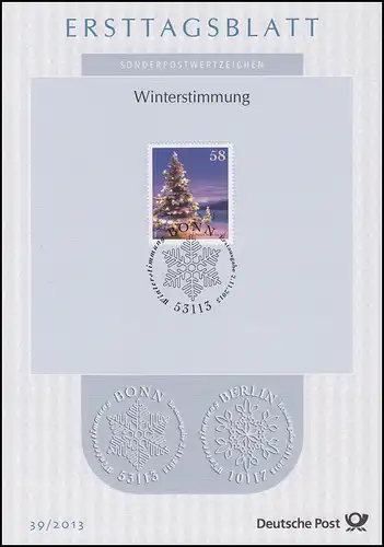 ETB 39/2013 Winterstimmung, Weihnachtsbaum