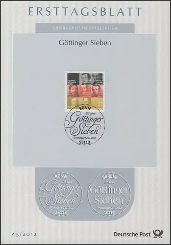 ETB 45/2012 Göttinger Sieben