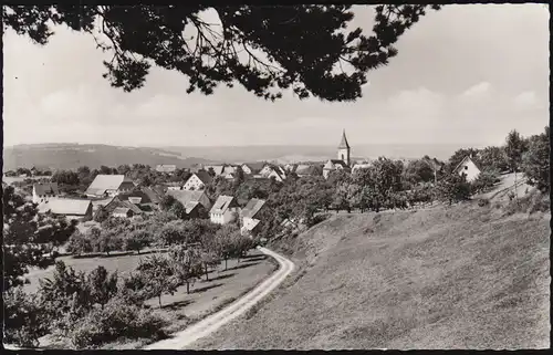 Landpost Reiselfingen über NEUSTADT (SCHWARZWALD) 2.8.61, passende Ansichtskarte